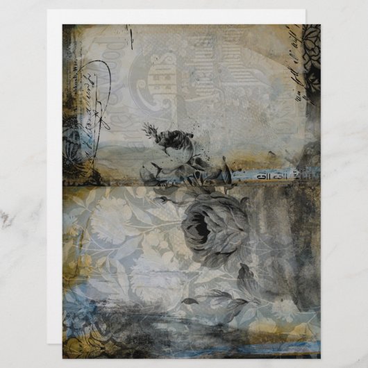 動揺してフローラの背景 (正面/裏面)