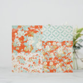 動揺してフローラスクラップブックジャンクジャーナル紙 (スタンド正面)