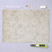 動揺してフローラレースティッシュペーパー 薄葉紙 (クラフト)