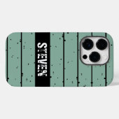 動揺してブルーグリーンサンセット Case-Mate iPhoneケース (裏面 (横))