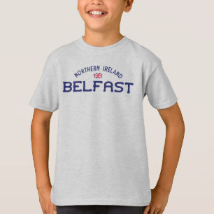動揺してベルファスト北アイルランド連合 Tシャツ