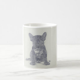動揺してモダンフランスのBulldog Lover コーヒーマグカップ