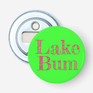 動揺してライムグリーンのホットピンクLAKE BUMタイプ 栓抜き