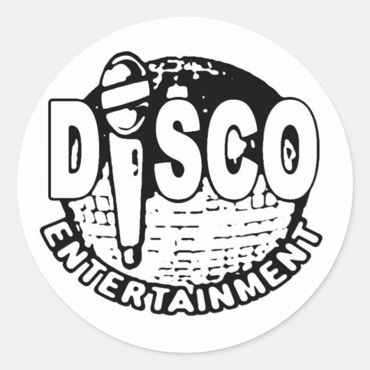 動揺してラウンドステッカスタマイズカー ラウンドシール (正面)