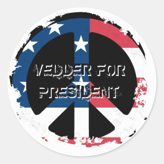 動揺してラウンドステッカー2 ラウンドシール (正面)