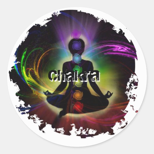 動揺してラウンドステッカー2 ラウンドシール (正面)