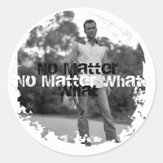 動揺してラウンドステッカー2 ラウンドシール