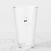 動揺してラハバナキューバ タンブラーグラス (裏面)