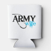 動揺してレタリング軍妻 缶クーラー (裏面)