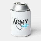 動揺してレタリング軍妻 缶クーラー (缶裏面)