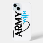 動揺してレタリング軍妻 Case-Mate iPhoneケース (裏面)