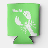 動揺してロブスターオン緑の海カッコいい鮮 缶クーラー (正面)