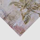 動揺してヴィンテージかわいらしピンクポピー 薄葉紙 (詳細)