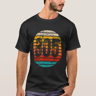 動揺してヴィンテージサンセット305市外局番 Tシャツ
