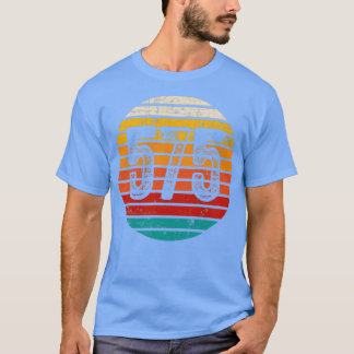 動揺してヴィンテージサンセット575市外局番 Tシャツ