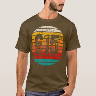 動揺してヴィンテージサンセット615市外局番 Tシャツ
