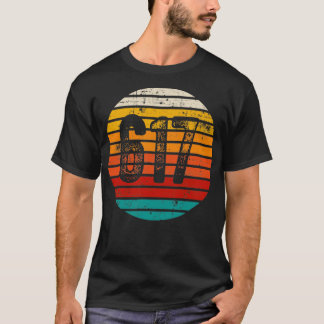 動揺してヴィンテージサンセット617市外局番 Tシャツ