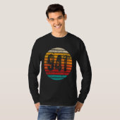 動揺してヴィンテージサンセット941市外局番 Tシャツ (正面フル)