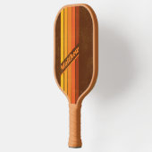 動揺してヴィンテージストライプスタイルの名前が濃い ピックルボールラケット (左)