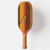 動揺してヴィンテージストライプスタイル ピックルボールラケット (左)