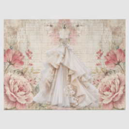 動揺してヴィンテージドレビクトリアンスエフェメラ 薄葉紙