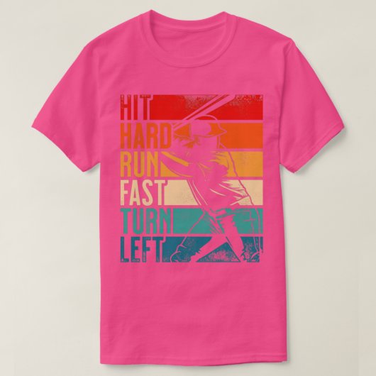 動揺してヴィンテージヒット懸命走フェックターン離れGif Tシャツ (デザイン正面)