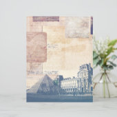 動揺してヴィンテージピラミッドトラベルスクラップブック紙 (スタンド正面)