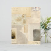 動揺してヴィンテージフェードジャーナルスクラップブック紙 (スタンド正面)