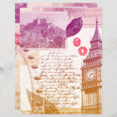 動揺してヴィンテージベンジャーナル紙 (正面/裏面)