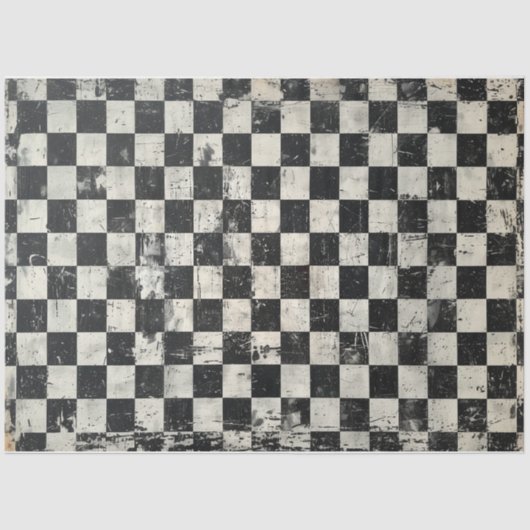 動揺して市松模様に紙 薄葉紙 (正面)