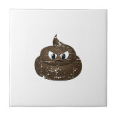 動揺して怒ウンチ タイル (正面)