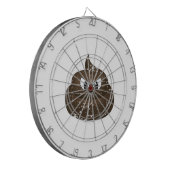 動揺して怒ウンチ ダーツボード (正面左)