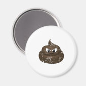 動揺して怒ウンチ マグネット (正面/裏面)