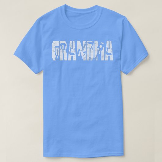 動揺して最高のGranda Ever Guitar Lover Guitaris Tシャツ (デザイン正面)