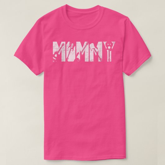 動揺して最高のMommy Ever Guitar Lover Guitarist Tシャツ (デザイン正面)