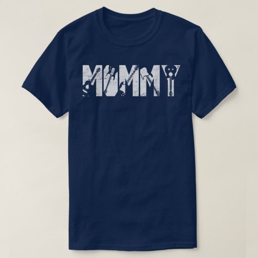 動揺して最高のMommy Ever Guitar Lover Guitarist Tシャツ (デザイン正面)