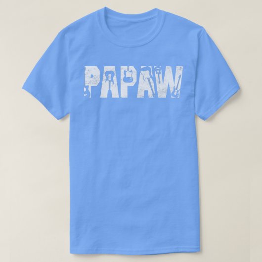 動揺して最高のPapaw Ever Guitar Lover Guitarist2 Tシャツ (デザイン正面)