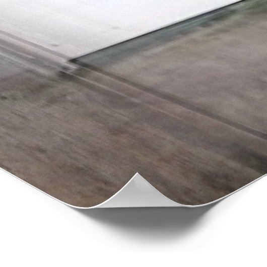 動揺して木初期の素朴国教会 ポスター (角)