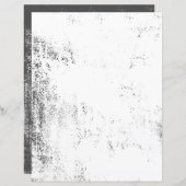 動揺して白黒絵を描スクラップブック紙 (正面/裏面)