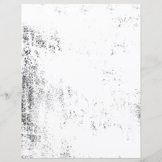 動揺して白黒絵を描スクラップブック紙 (正面)