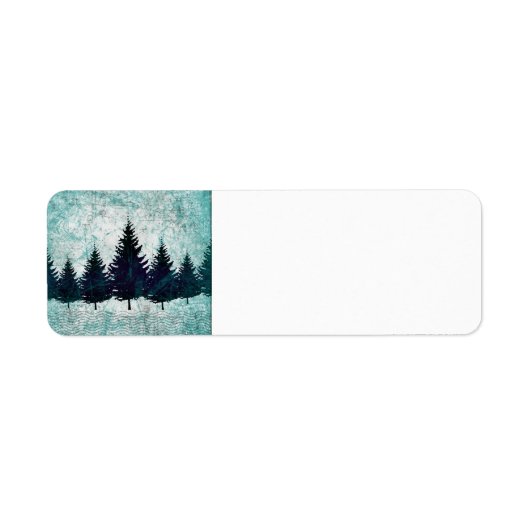 動揺して素朴松林 ラベル (正面)