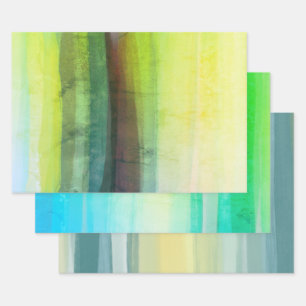 動揺して絵画数々の色品種 ラッピングペーパーシート