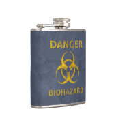 動揺して警告生物学的災害［有害物質］ フラスク (右)