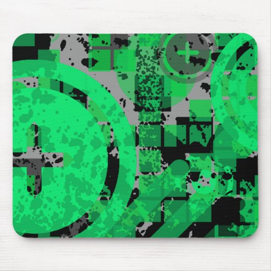 動揺して マウスパッド (正面)