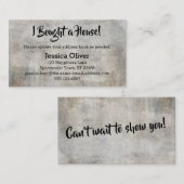 動揺して「素朴家買だ！」 カード (正面/裏面)