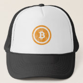 動揺してBitcoin - Coin Logo Only - Tucker Hat キャップ (正面)
