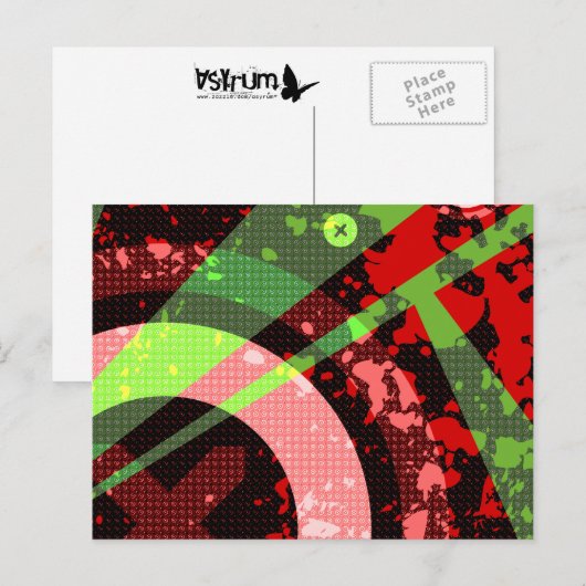 動揺してChex : ポストカード (正面/裏面)