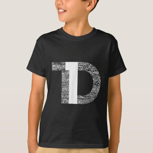 動揺してT1d型一型糖尿病認識度 Tシャツ (正面)