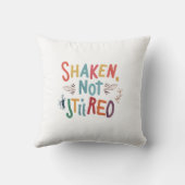 「動揺し、動揺しなかった」 クッション (裏面)