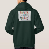 「動揺し、動揺しなかった」 パーカ (裏面)